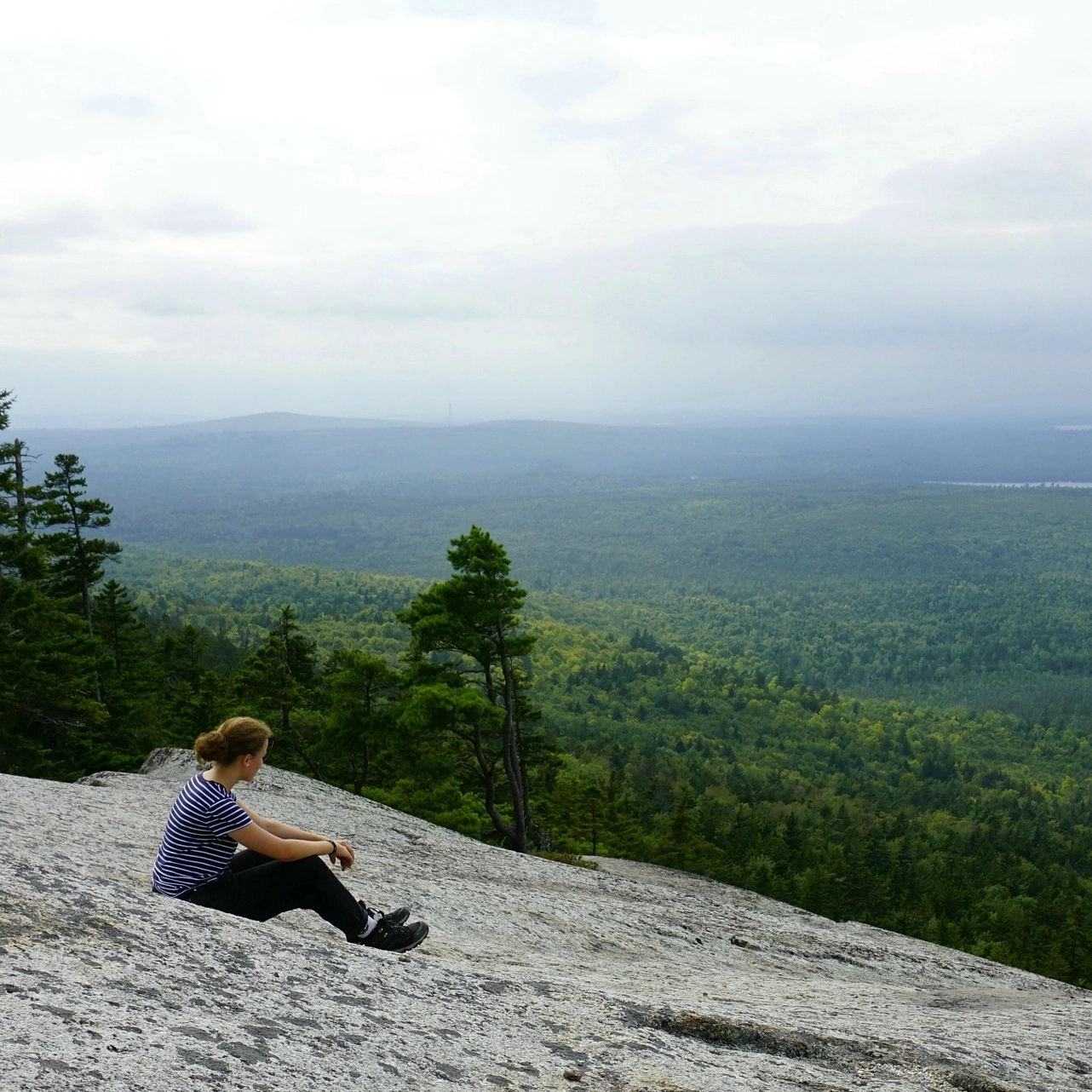 Wunderschöner Ausblick auf dem Tunk Mountain